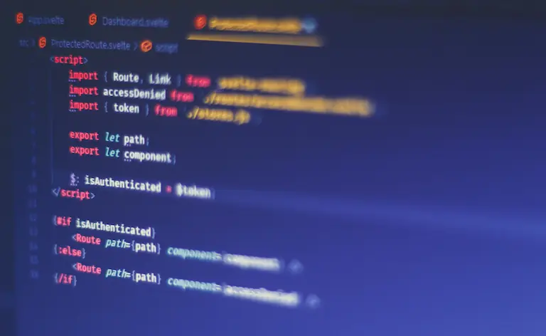 svelte code